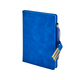 Promosyon AK-2448 15 x 21 Termo Deri Defter Mavi, Renk: Mavi , görsel 2