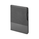 Promosyon AK-2450 15 x 21 Termo Deri Defter Gri, Renk: Gri 