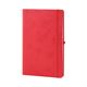 Promosyon AK-917 13 x 21 Termo Deri Defter (Ivory Kağıt) Kırmızı, Renk: Kırmızı 