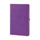 Promosyon AK-917 13 x 21 Termo Deri Defter (Ivory Kağıt) Mor, Renk: Mor 