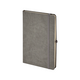 Promosyon AK-920-EKO 13 x 21 Termo Deri Defter (Holmen Kitap Kağıdı) Gri, Renk: Gri 