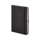 Promosyon AK-920-EKO 13 x 21 Termo Deri Defter (Holmen Kitap Kağıdı) Siyah, Renk: Siyah 