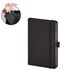 Promosyon AK-923-914 9 x 14 Termo Deri Defter Siyah, Renk: Siyah 
