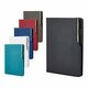 Promosyon AK-941-HOLMEN 15 x 21 Termo Deri Defter (Holmen Kitap Kağıdı) Kırmızı, Renk: Kırmızı , görsel 2