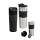Promosyon AK-5312 French Press Çelik Termos / 450 ml Siyah, Renk: Siyah , görsel 2