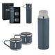 Promosyon AK-5337 Çelik 3'Lü Termos Set / 500 ml Gri, Renk: Gri 