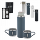 Promosyon AK-5337 Çelik 3'Lü Termos Set / 500 ml Gri, Renk: Gri , görsel 2