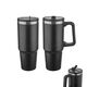 Promosyon AK-5352 Çelik Termos / 900 ml Siyah , görsel 4
