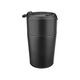Promosyon AK-5355 Çelik Termos / 380 ml Siyah, Renk: Siyah , görsel 2
