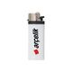 Promosyon AK-YMN-216 I-Lighter Midi Taşlı Siboplu Çakmak Beyaz, Renk: Beyaz 