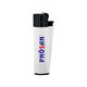 Promosyon AK-CP12R Clipper Pocket Siboplu Çakmak Beyaz, Renk: Beyaz 