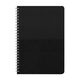 Promosyon YN-3131 313101 Aktaş Tarihsiz Defter (11x17 cm) Siyah, Renk: Siyah 