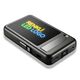 Promosyon PZ-K70 Renkli Işıklı Logo Magsafe 10000 mAh Siyah , görsel 2