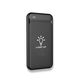Promosyon PZ-K370 Işıklı Logo Powerbank 10000 mAh Siyah 