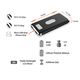 Promosyon PZ-K330 Wireless Powerbank 10000 mAh Siyah, Renk: Siyah , görsel 6