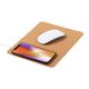 Promosyon PZ-W100 Kablosuz Şarj Mousepad Bambu , görsel 2