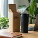 Promosyon PZ-T90 Termos Bardak 540 ml Siyah , görsel 4