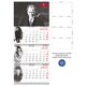 Promosyon EL-KOD-30 Atatürk Gemici Takvim (Üç Parça Spiralli) 