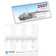 Promosyon EL-KOD-72 Masa Takvimi Haftalık Karton Kapak (Orta Boy: 31x14,5 cm) 