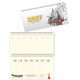Promosyon EL-KOD-73 Masa Takvimi Haftalık (Büyük Boy: 33x16 cm) 