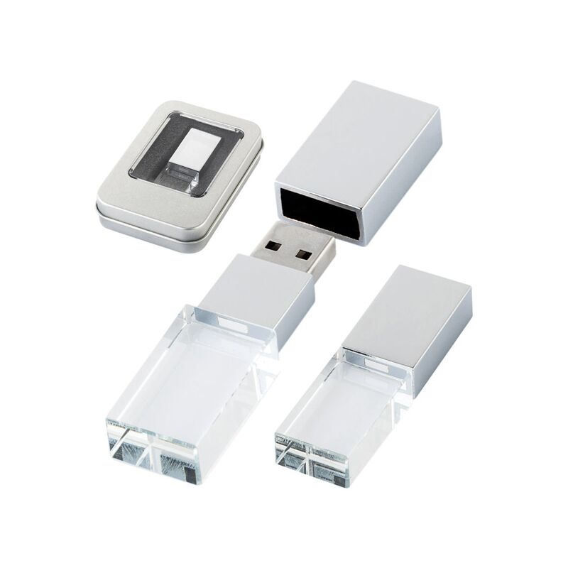 Promosyon 8190-32GB Kristal USB Bellek  32 GB, Ebat: 32 GB
