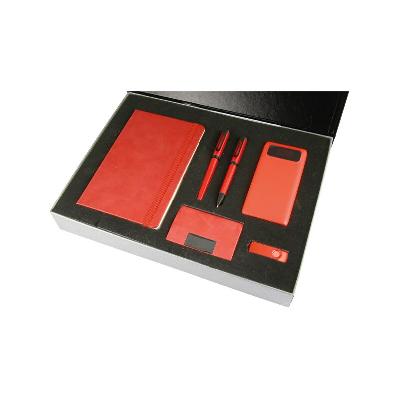 Promosyon Söke-K Hediyelik Set Kırmızı 38 x 28 x 5,5 cm, Renk: Kırmızı, Ebat: 38 x 28 x 5,5 cm