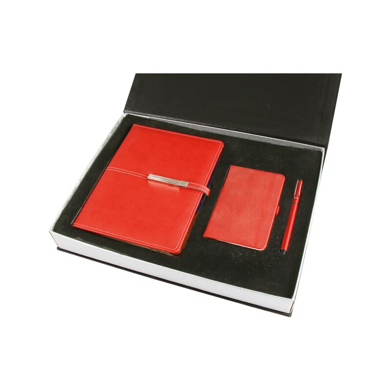 Promosyon Anadolu-K Hediyelik Set Kırmızı 38 x 28 x 5,5 cm, Renk: Kırmızı, Ebat: 38 x 28 x 5,5 cm