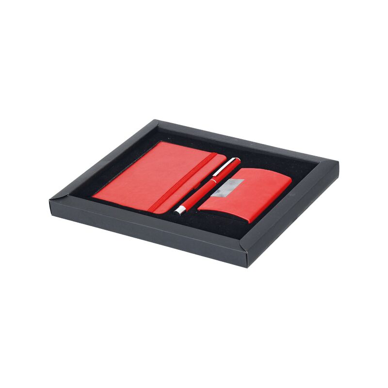 Promosyon Alanya-K Hediyelik Set Kırmızı 21 x 24,7 x 2 cm, Renk: Kırmızı, Ebat: 21 x 24,7 x 2 cm