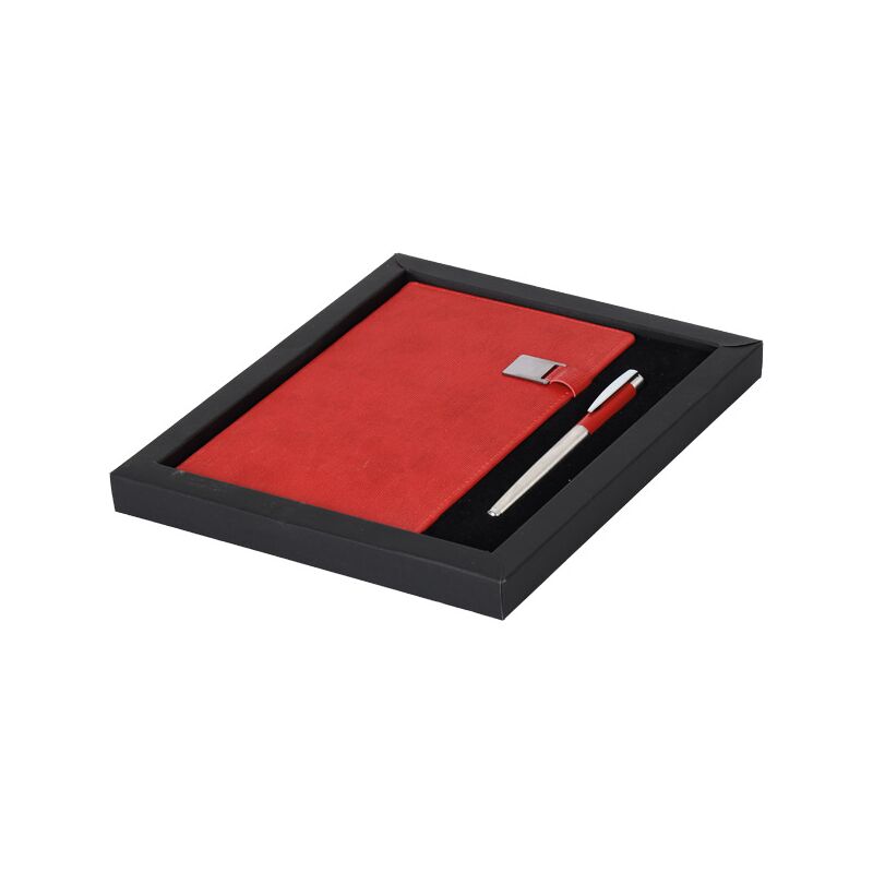Promosyon Bayburt-K Hediyelik Set Kırmızı 24,7 x 21 x 2 cm, Renk: Kırmızı, Ebat: 24,7 x 21 x 2 cm