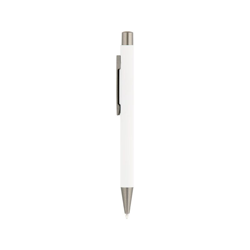 Promosyon 0555-105-B Tükenmez Kalem Beyaz , Renk: Beyaz