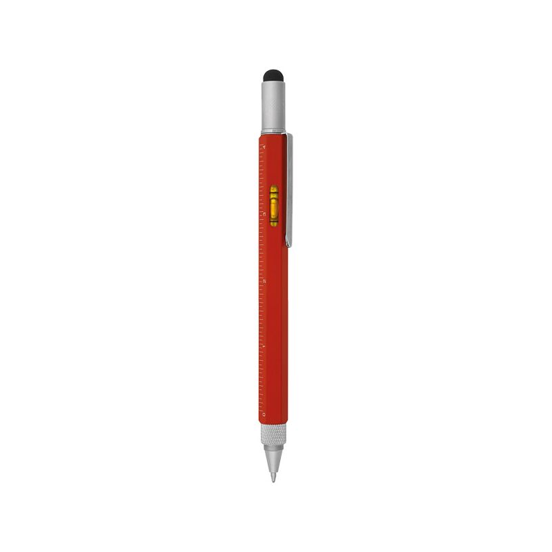 Promosyon 0532-900-K Çok Fonksiyonlu Tükenmez Kalem Kırmızı , Renk: Kırmızı