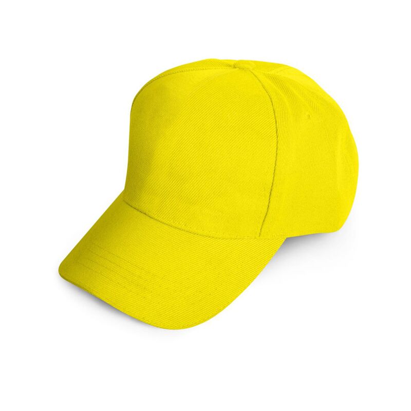 Promosyon 0301-SR Polyester Şapka Sarı , Renk: Sarı