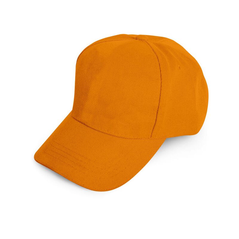 Promosyon 0301-T Polyester Şapka Turuncu , Renk: Turuncu
