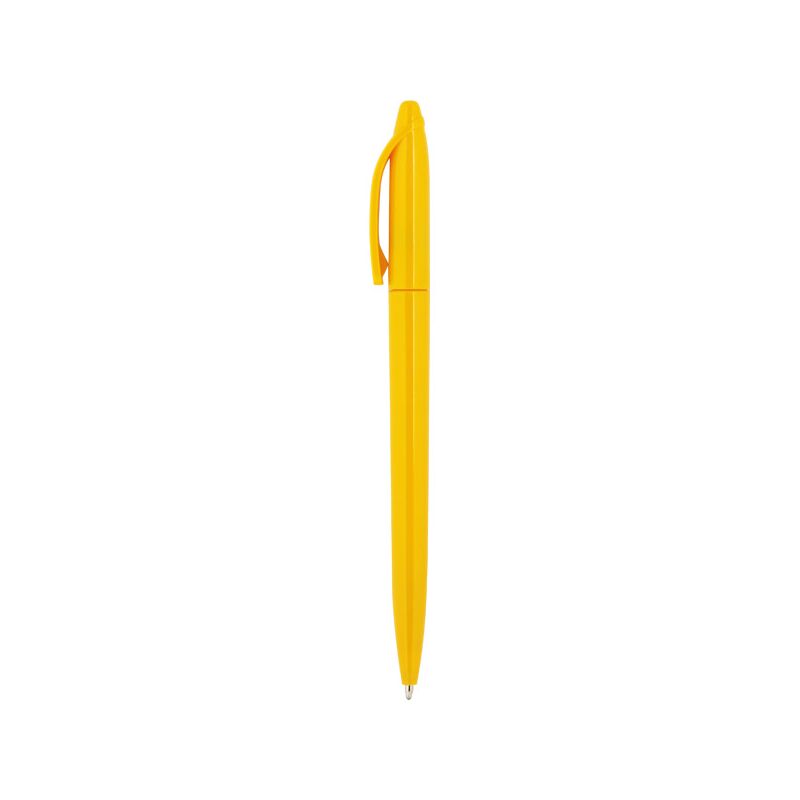 Promosyon 0544-10-SR Plastik Kalem Sarı , Renk: Sarı