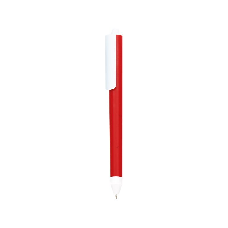 Promosyon 0544-80-K Plastik Kalem Kırmızı , Renk: Kırmızı