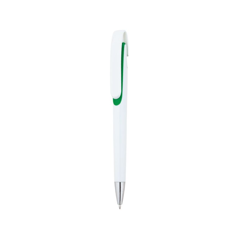 Promosyon 0544-20-YSL Plastik Kalem Yeşil , Renk: Yeşil