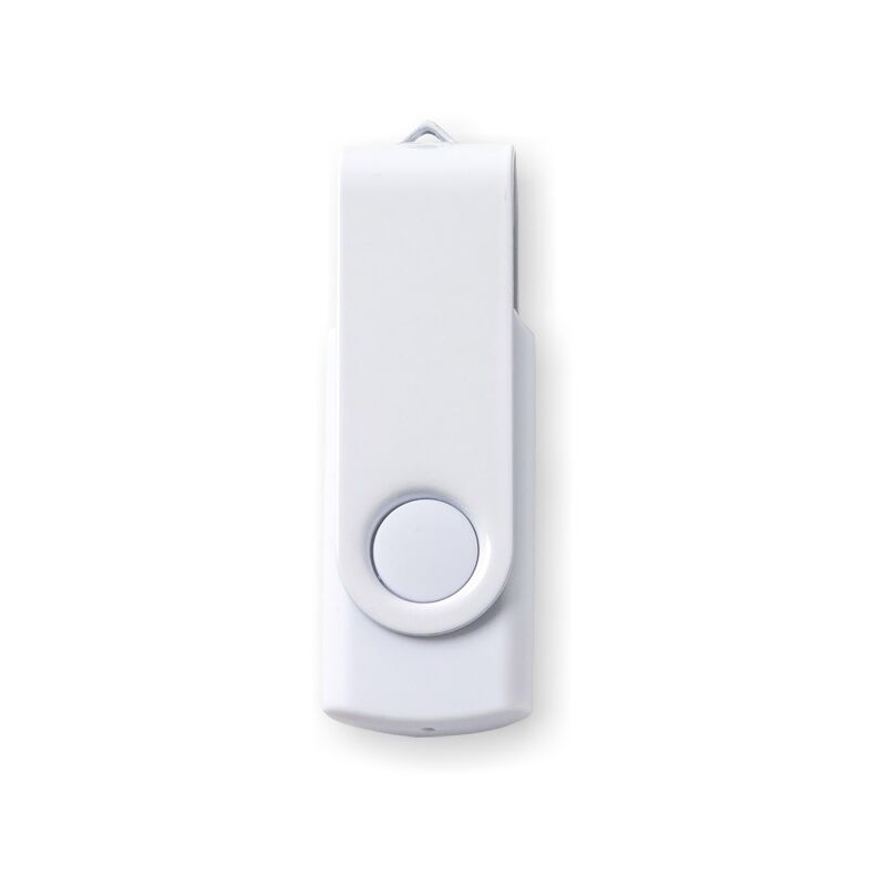 Promosyon 8113-16GB-B Metal USB Bellek Beyaz 16 GB, Renk: Beyaz, Ebat: 16 GB